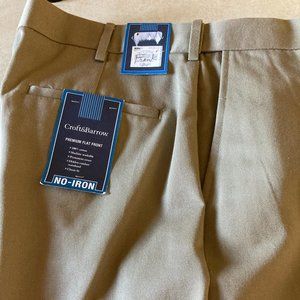 Men's tan chino's - Croft & Barrow - 34 x 32